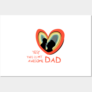 Fathers Day Posters and Art